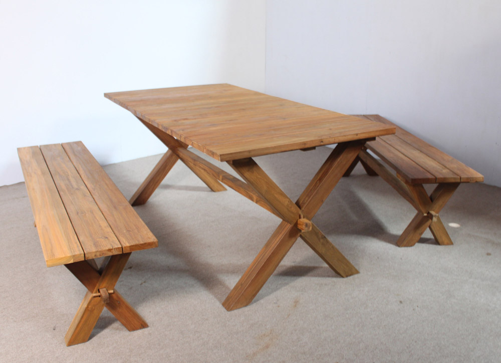 Xavi Rustic Dining Set