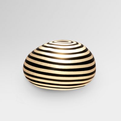 Zebra Stone Floor Lamp Small