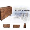 Zufa Indoor Teak Modern Sideboard