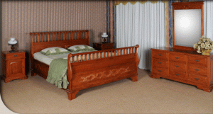 Luxurious Indoor Furniture Teak Bedroom Furniture