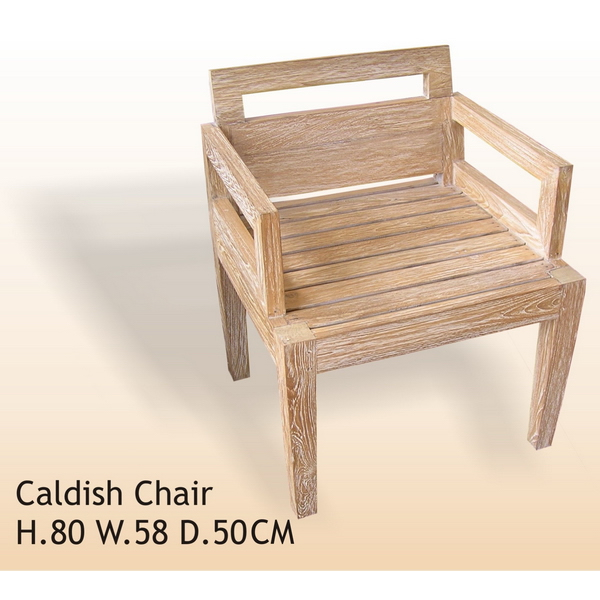 Cashdish Rustic Wood Chair