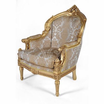 Eros Sofa 1 Seat Gold
