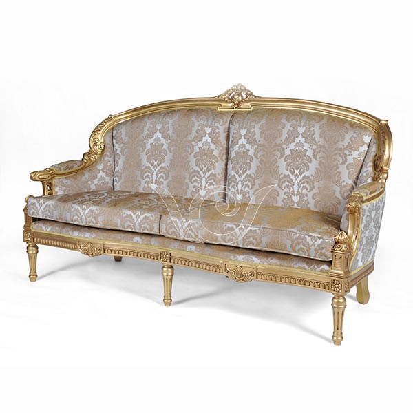 Eros Sofa 2 Seat Gold
